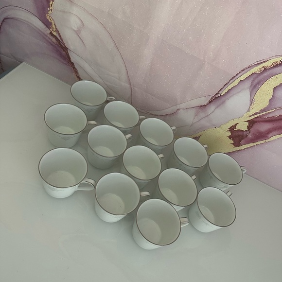 NORITAKE TEA CUPS CASABLANCA 6842 SET OF 13 MADE IN JAPAN